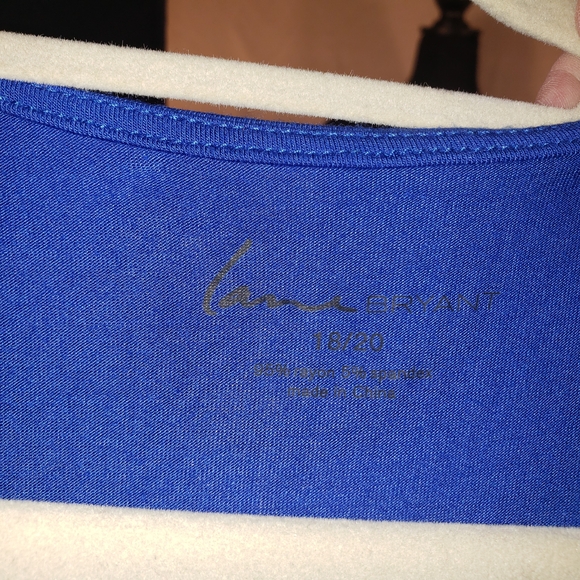 Lane Bryant Royal Blue Open Front Lightweight Cardigan - 18/20 - Picture 2 of 4